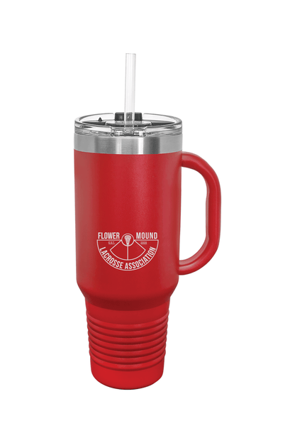 Flower Mound LC Insulated Travel Mug Signature Lacrosse