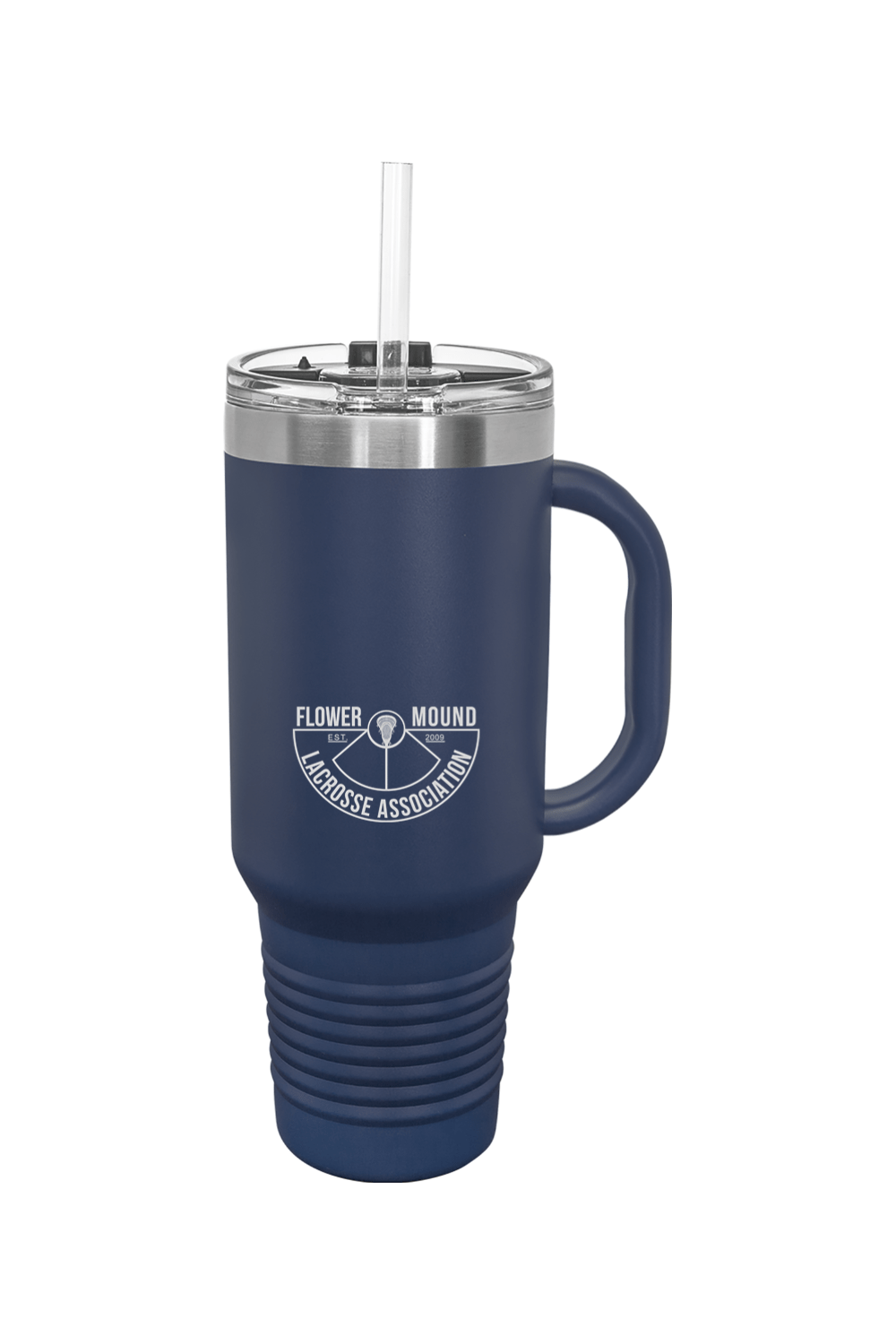 Flower Mound LC Insulated Travel Mug Signature Lacrosse