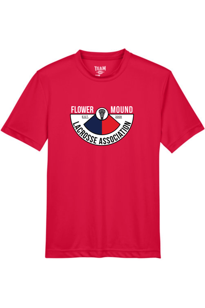 Flower Mound LC Youth Athletic T-Shirt Signature Lacrosse