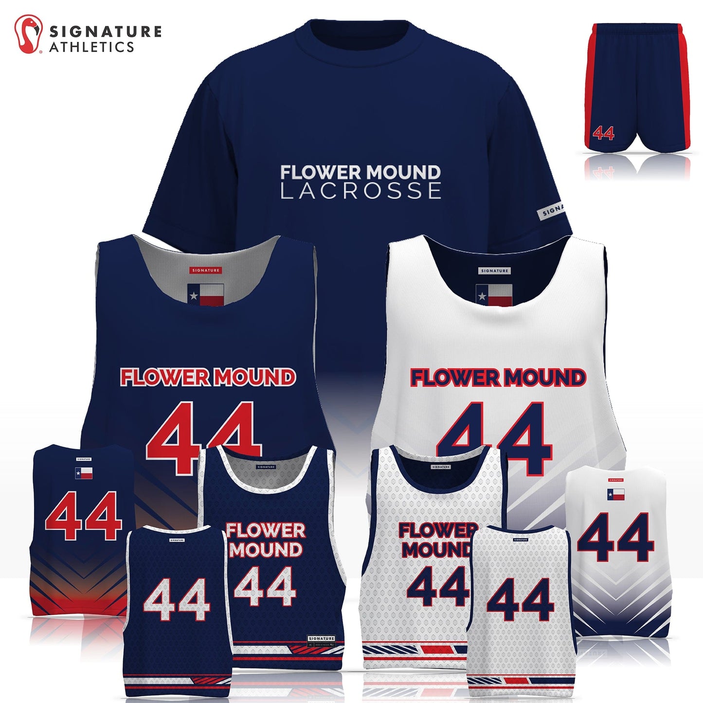 Flower Mound Men's 4 Piece Player Package Signature Lacrosse