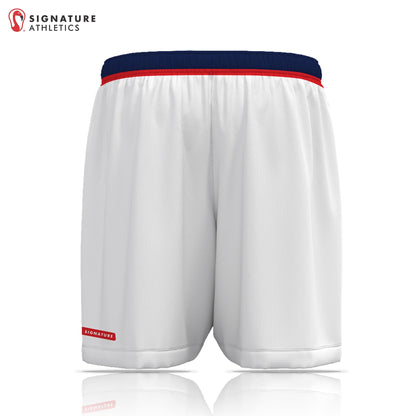 Flower Mound Men's White Game Shorts Signature Lacrosse