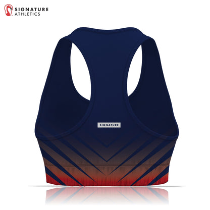 Flower Mound Women's Sports Bra Signature Lacrosse