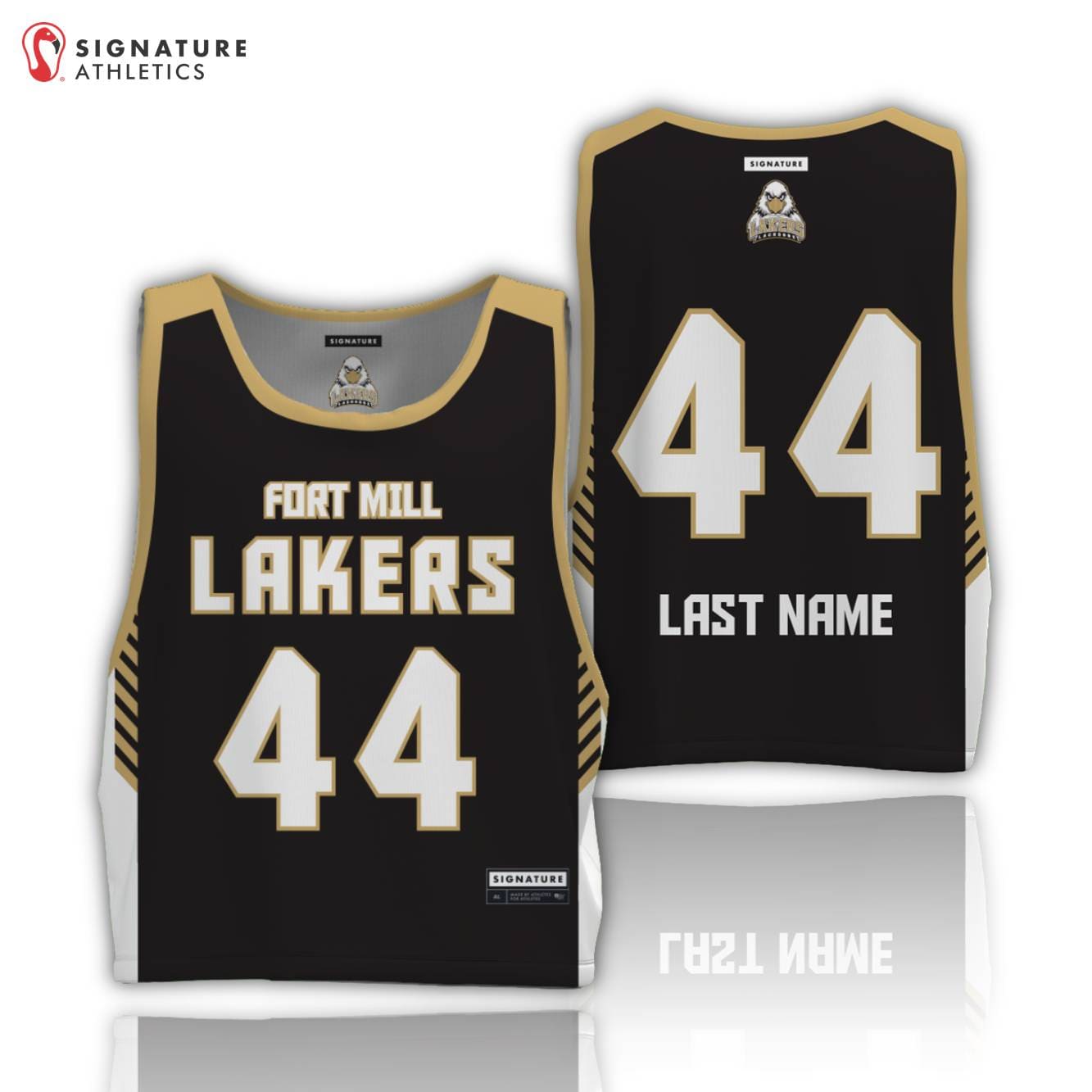 Fort Mill Lakers Men's Basic Tournament Pinnie Signature Lacrosse