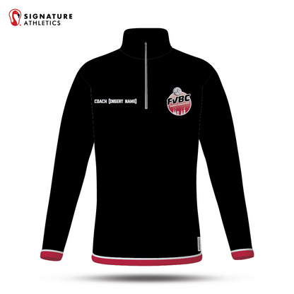 Frederick Volleyball Club Men's Coach Quarter Zip Signature Lacrosse