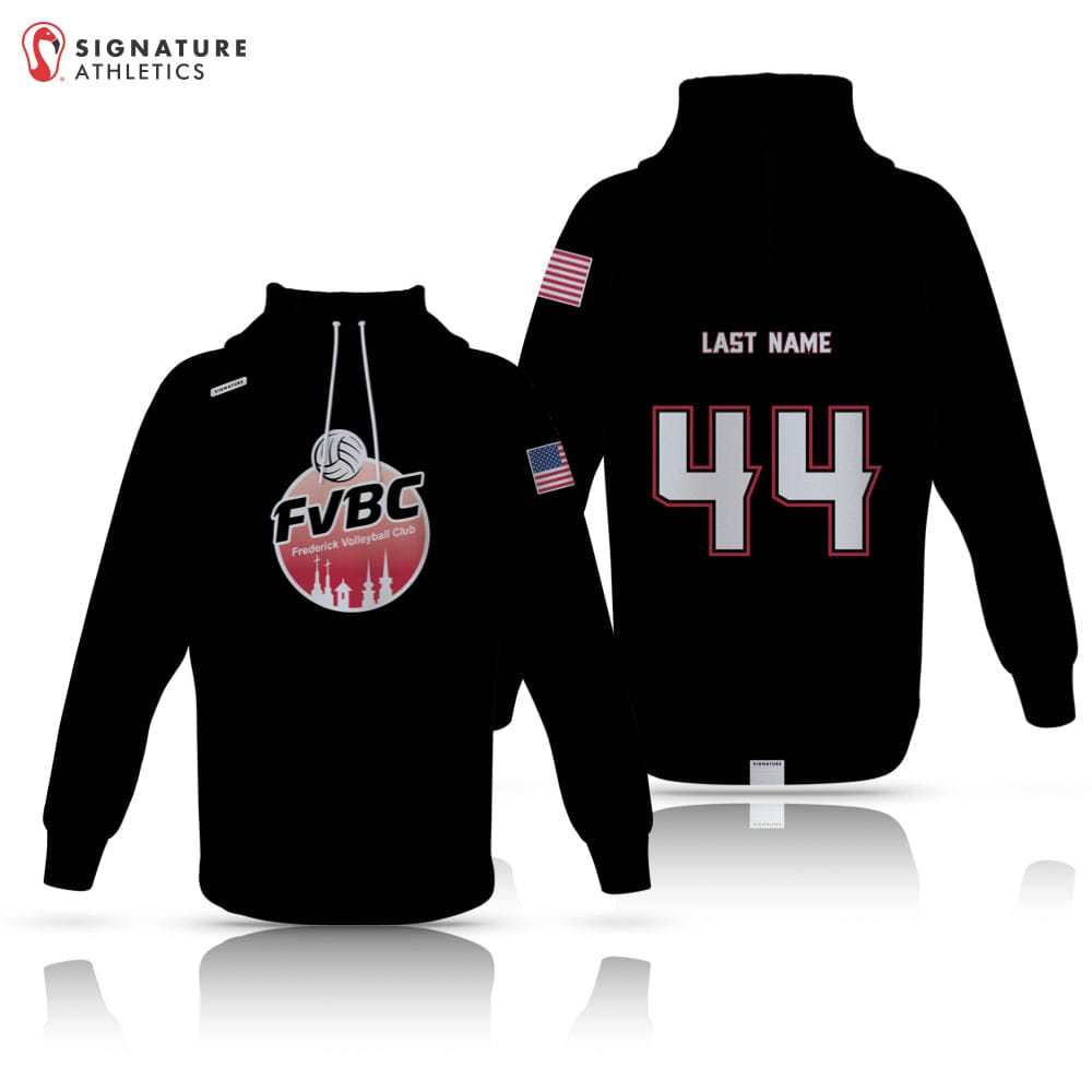 Frederick Volleyball Club Pro Dye Scuba Hoodie Signature Lacrosse
