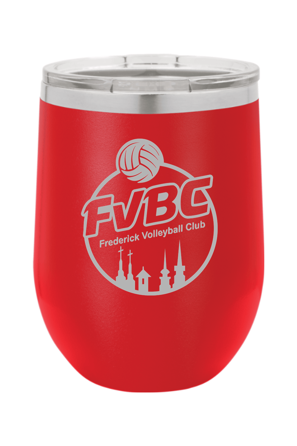 Frederick Volleyball Insulated Wine Tumbler Signature Lacrosse