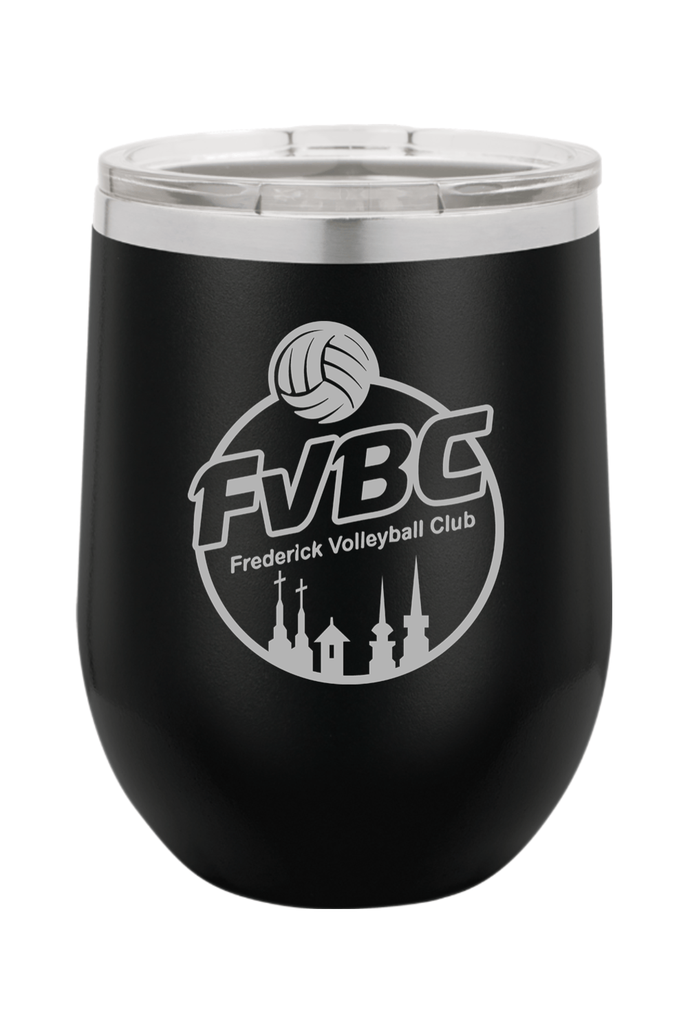 Frederick Volleyball Insulated Wine Tumbler Signature Lacrosse