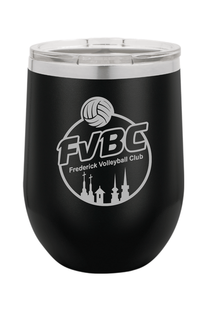 Frederick Volleyball Insulated Wine Tumbler Signature Lacrosse