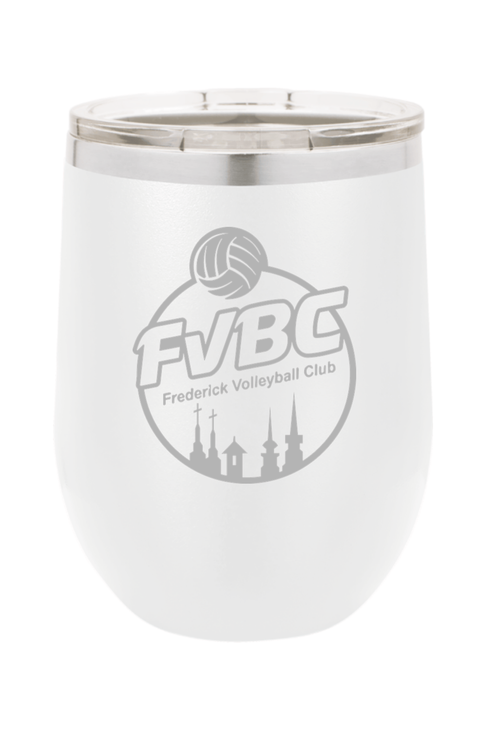 Frederick Volleyball Insulated Wine Tumbler Signature Lacrosse
