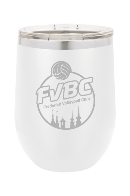 Frederick Volleyball Insulated Wine Tumbler Signature Lacrosse