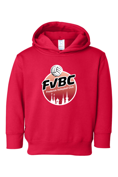 Frederick Volleyball Toddler Fleece Hoodie Signature Lacrosse