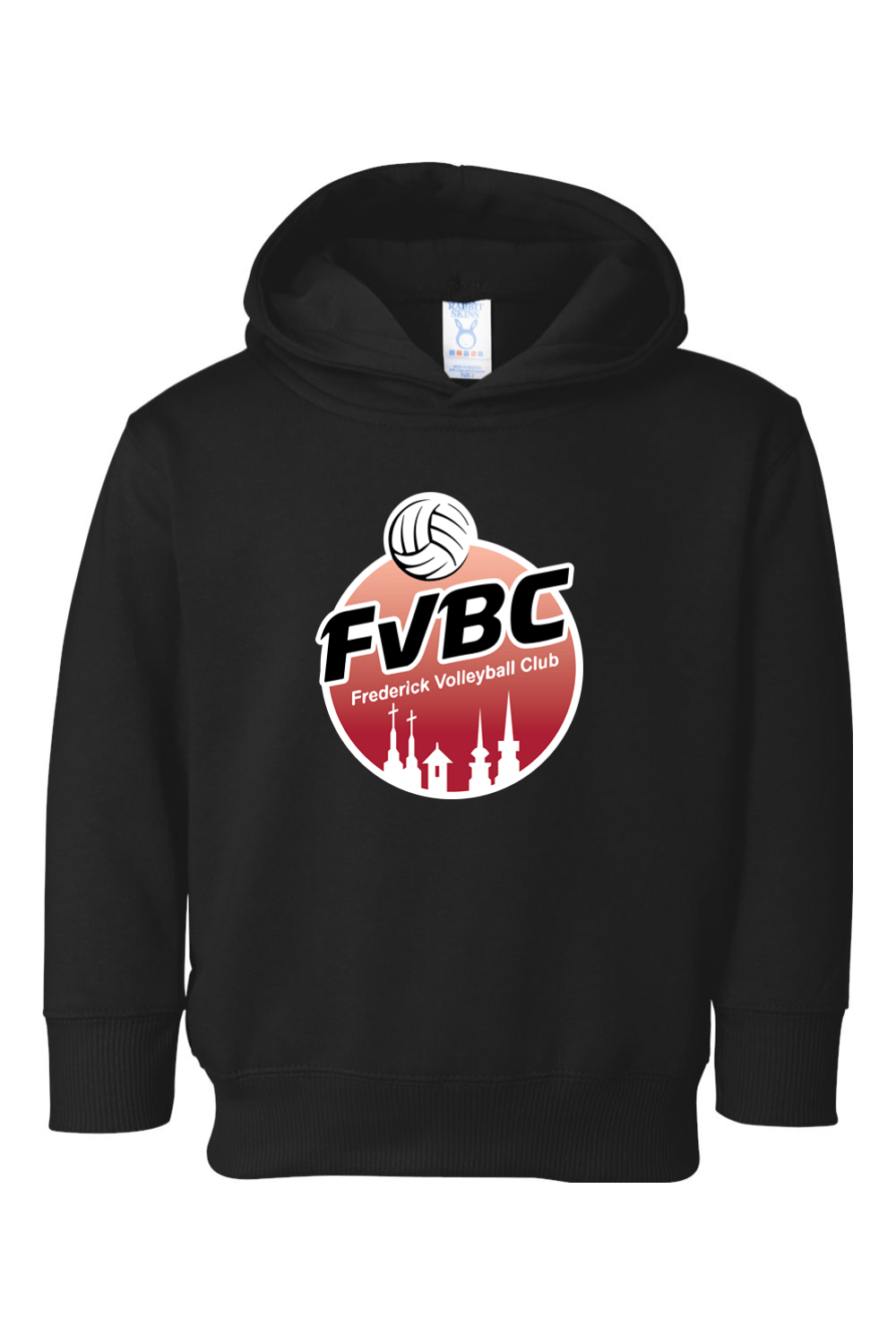 Frederick Volleyball Toddler Fleece Hoodie Signature Lacrosse