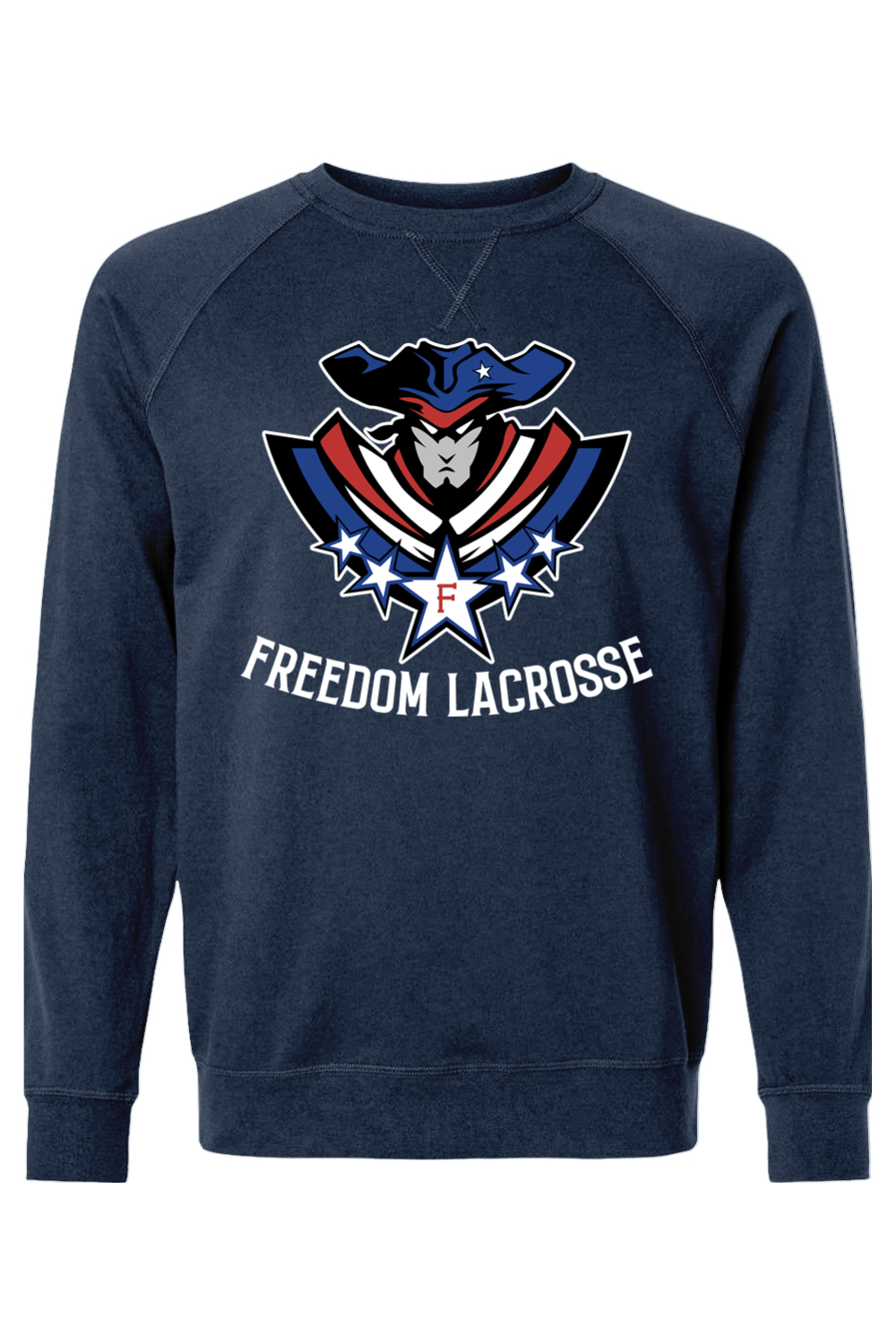 Freedom Lacrosse Adult Heavyweight Raglan Long Sleeve Signature Lacrosse