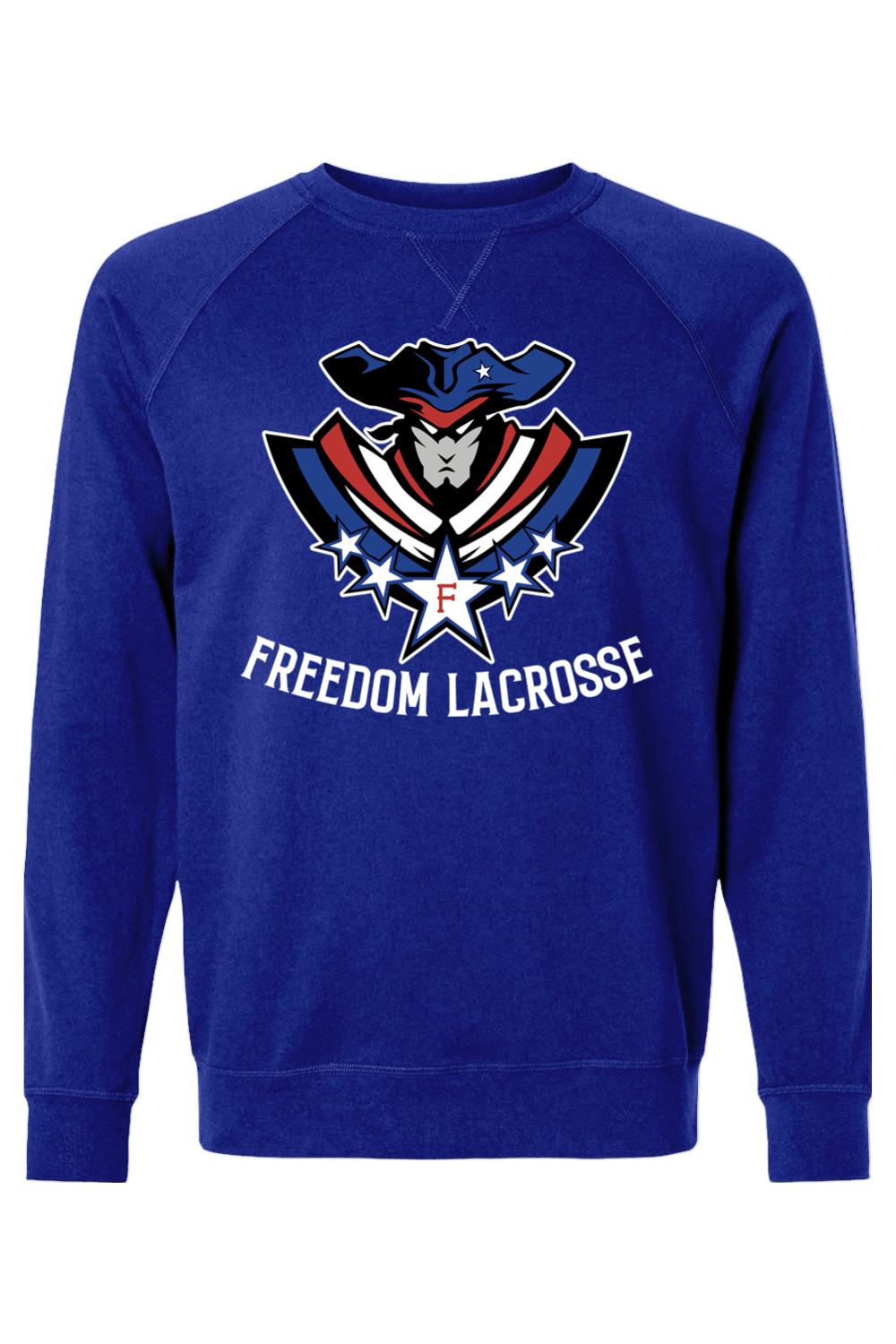 Freedom Lacrosse Adult Heavyweight Raglan Long Sleeve Signature Lacrosse