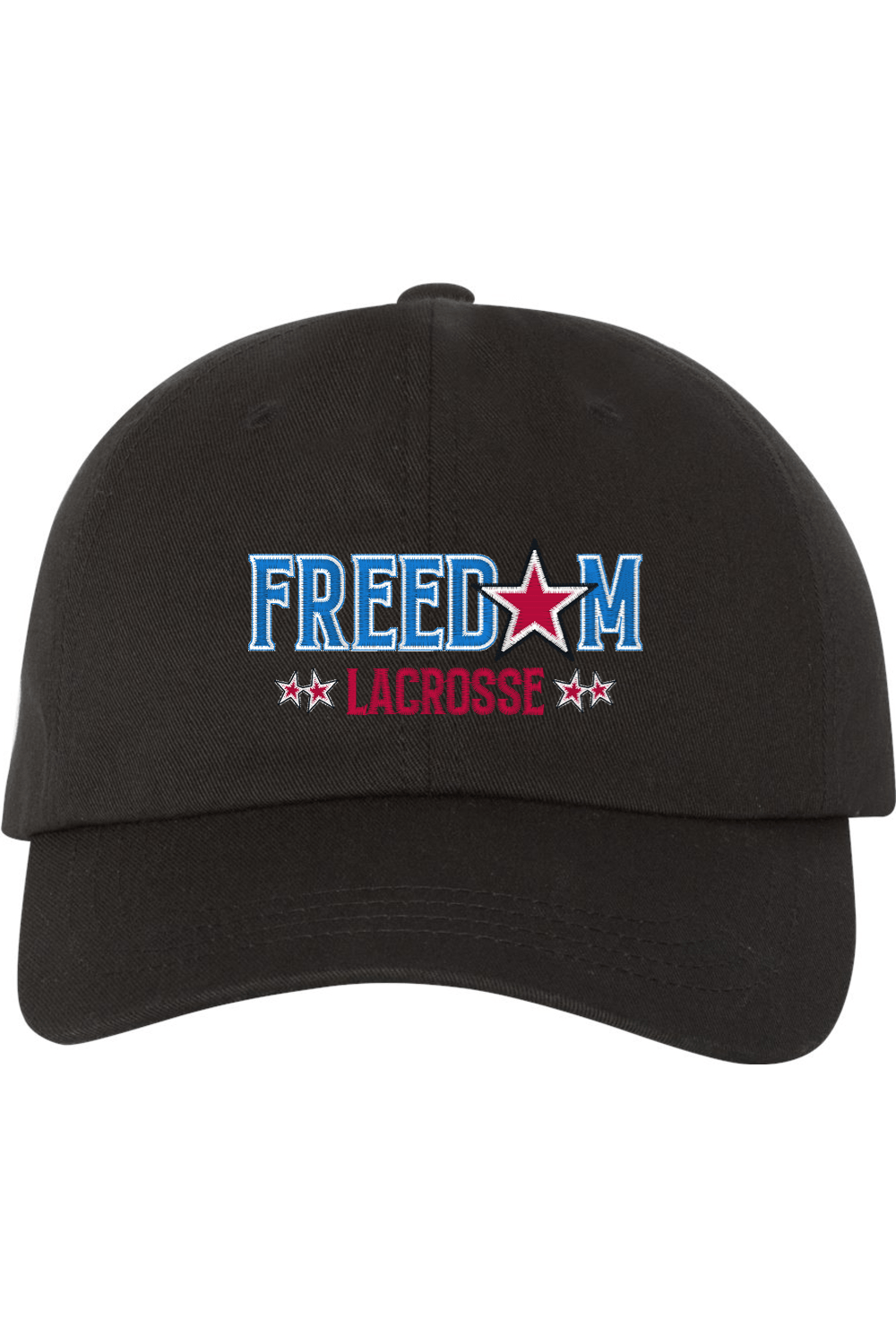 Freedom Lacrosse Embroidered Dad Hat Signature Lacrosse