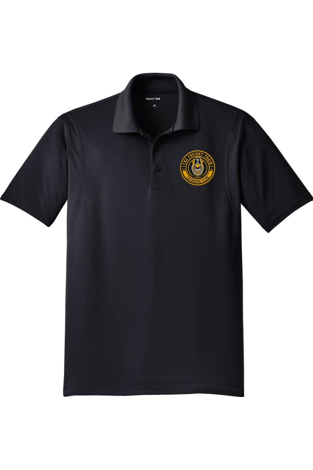 Freight Train Lacrosse Adult Embroidered Athletic Polo Signature Lacrosse