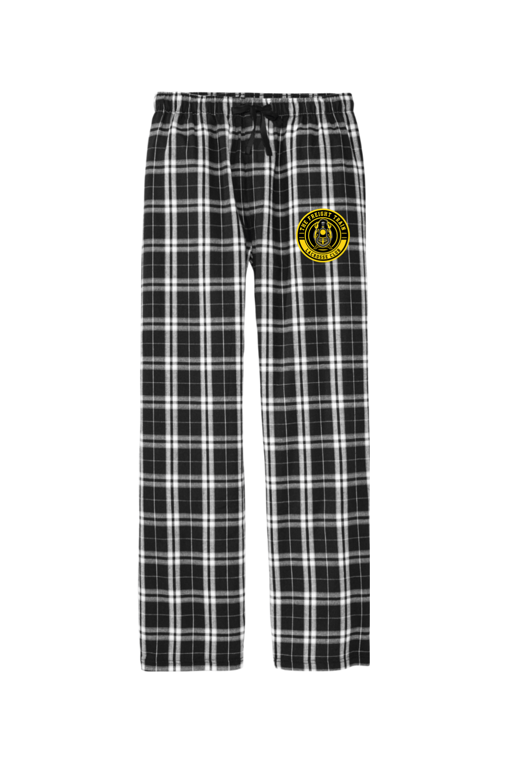 Freight Train Lacrosse Adult Men's Flannel Plaid Pants Signature Lacrosse