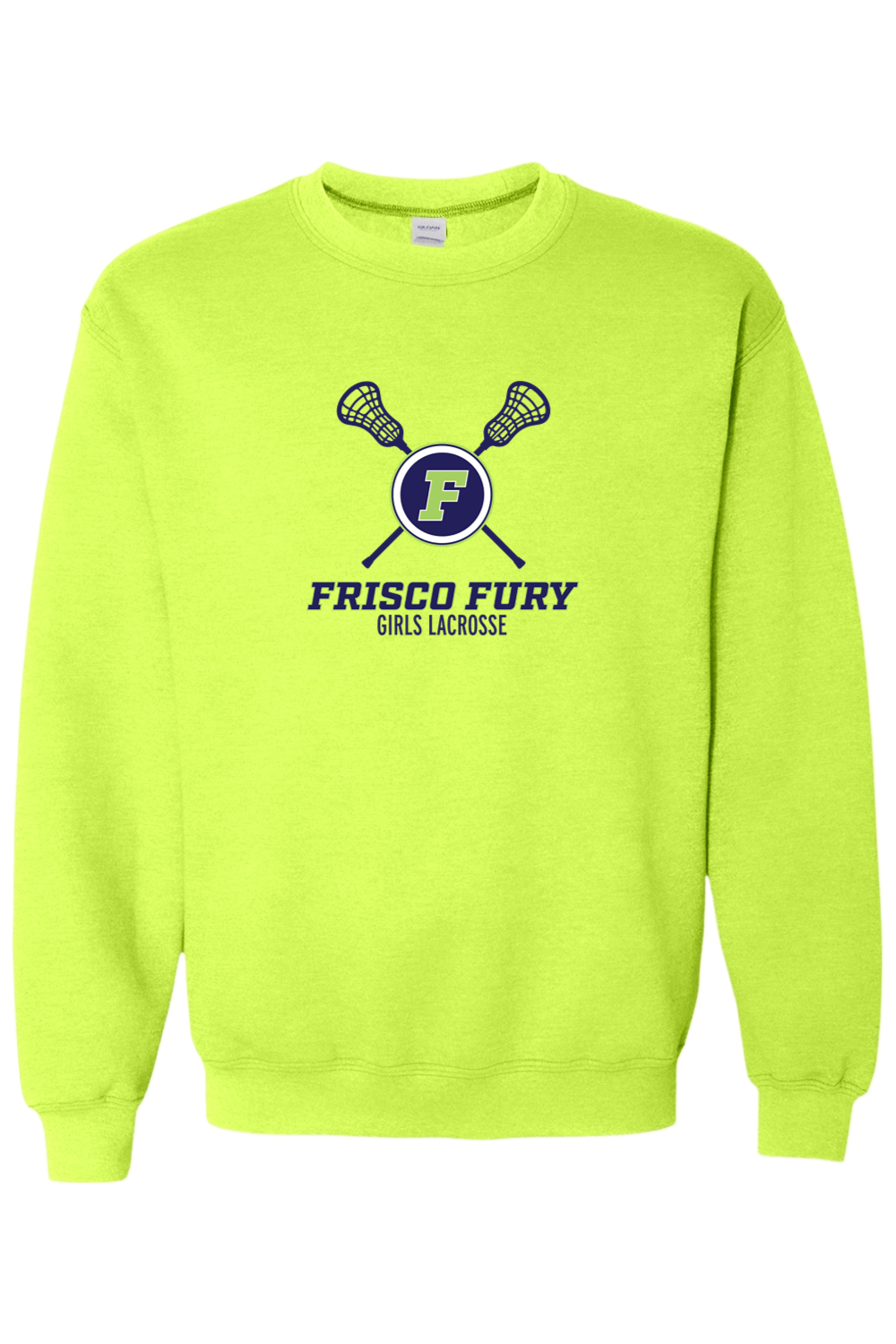 Frisco Fury Lacrosse Adult Heavyweight Sweatshirt Signature Lacrosse