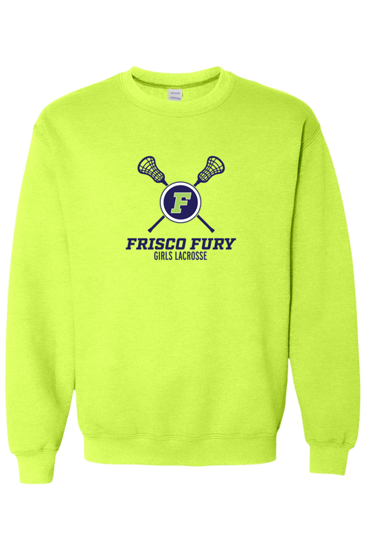 Frisco Fury Lacrosse Adult Heavyweight Sweatshirt Signature Lacrosse
