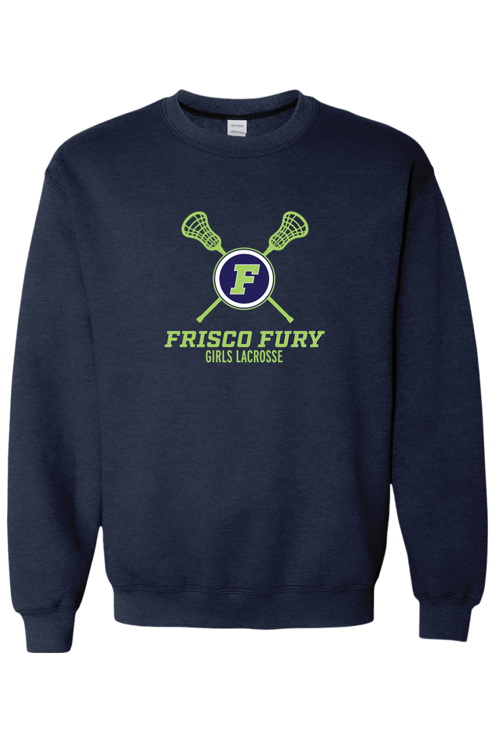 Frisco Fury Lacrosse Adult Heavyweight Sweatshirt Signature Lacrosse