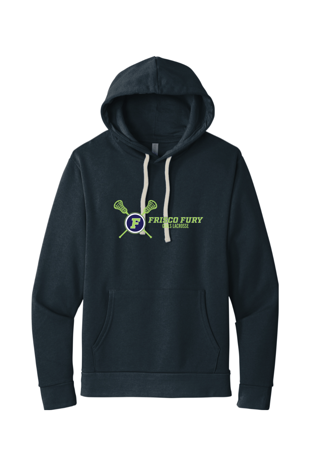 Frisco Fury Lacrosse Adult Premium Lightweight Hoodie Signature Lacrosse