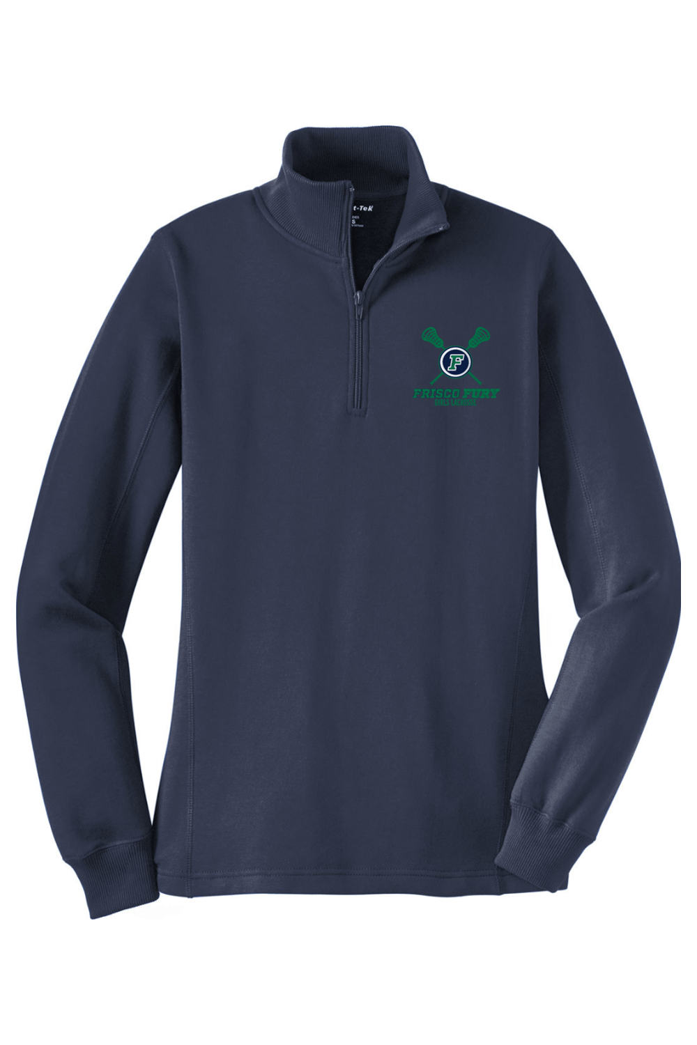 Frisco Fury Lacrosse Adult Women's Embroidered Quarter-Zip Pullover Signature Lacrosse