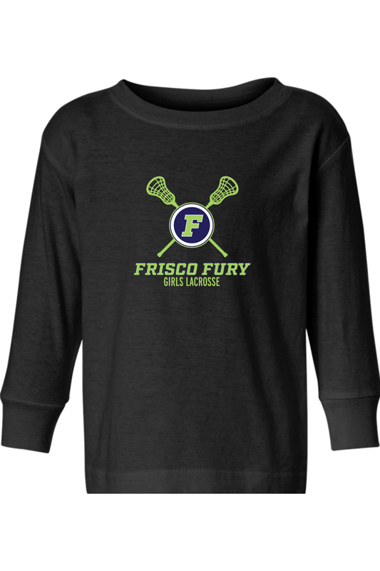Frisco Fury Lacrosse Toddler Long Sleeve T-Shirt Signature Lacrosse