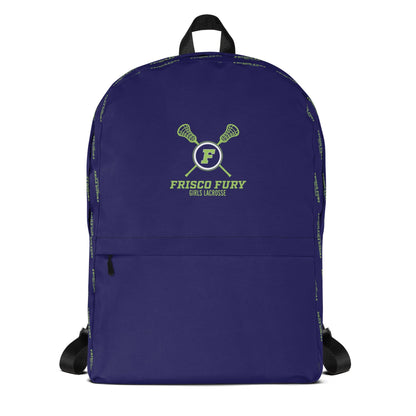 Frisco Fury Lacrosse Travel Backpack Signature Lacrosse