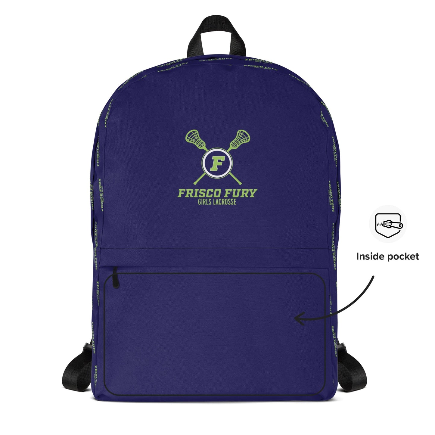 Frisco Fury Lacrosse Travel Backpack Signature Lacrosse