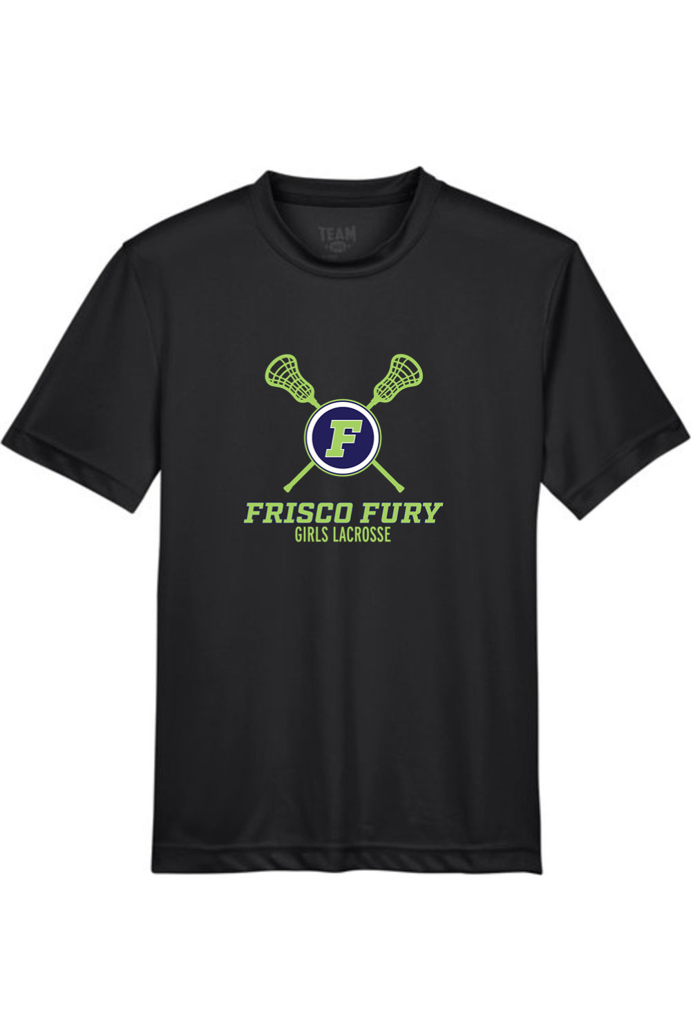 Frisco Fury Lacrosse Youth Athletic T-Shirt Signature Lacrosse