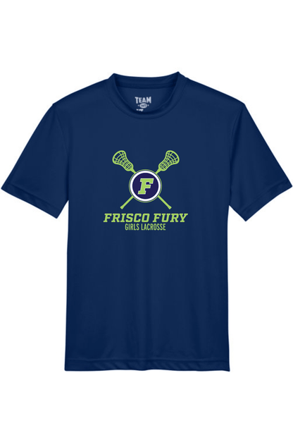 Frisco Fury Lacrosse Youth Athletic T-Shirt Signature Lacrosse