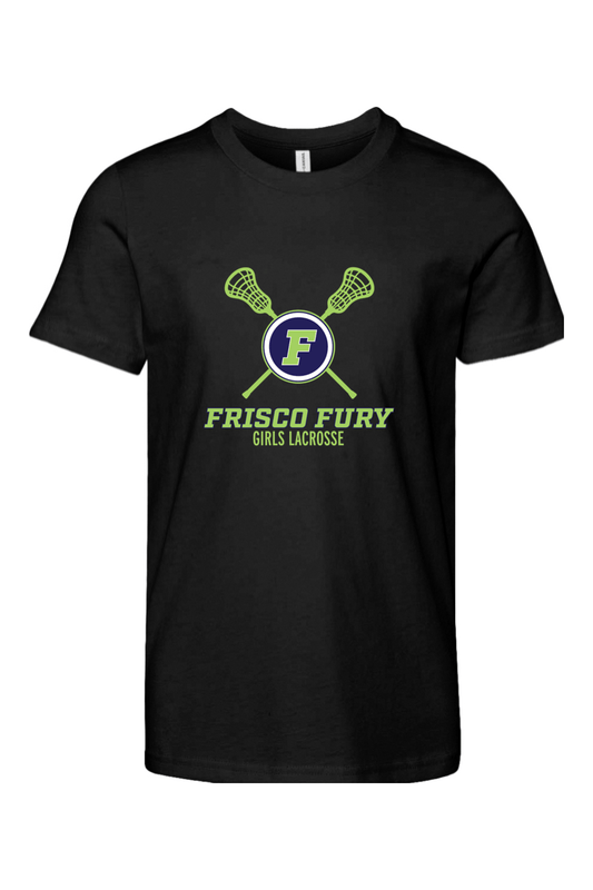 Frisco Fury Lacrosse Youth Lifestyle T-Shirt Signature Lacrosse