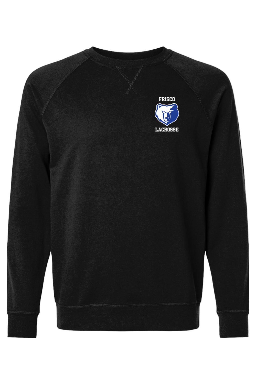 Frisco LC Adult Heavyweight Raglan Long Sleeve Signature Lacrosse