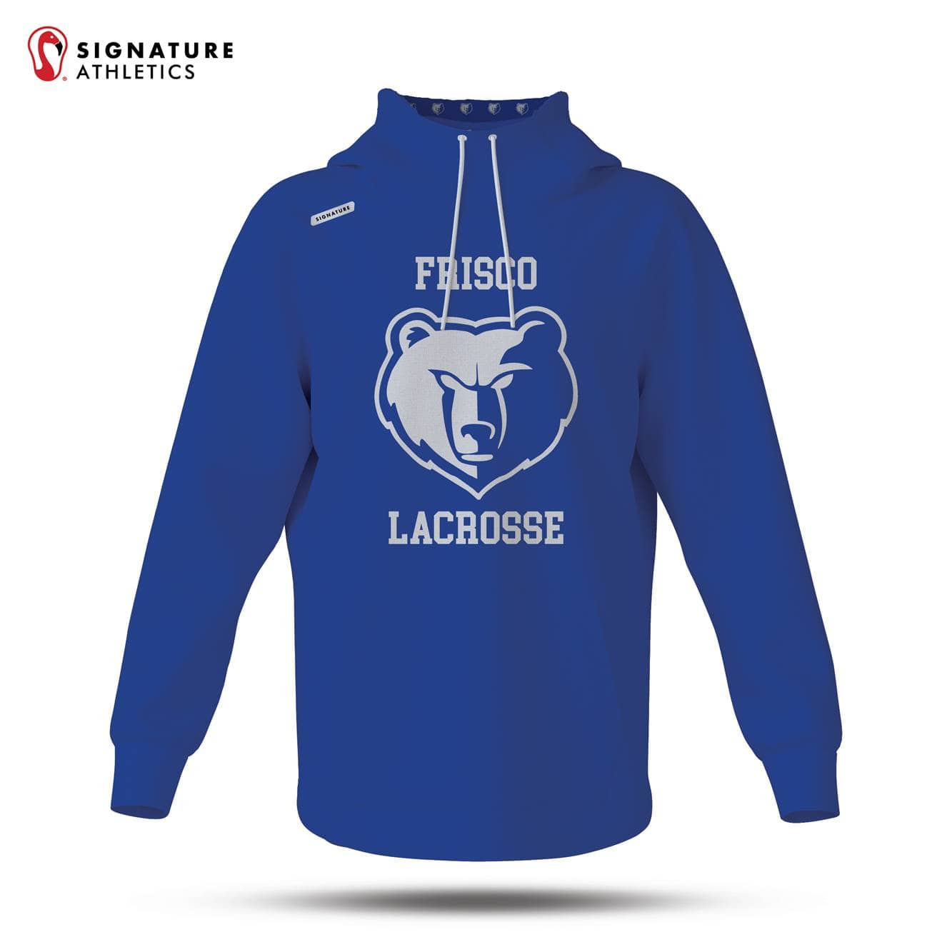 Frisco LC Men's Pro Dye Sub Scuba Hoodie Signature Lacrosse