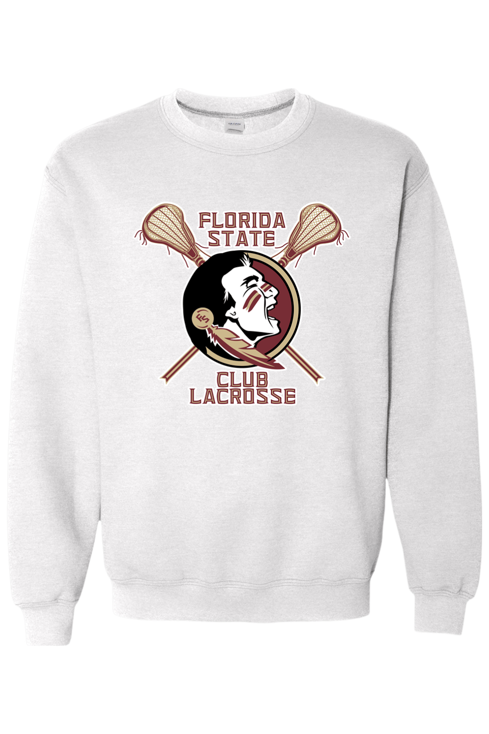 FSU Club Lacrosse Adult Heavyweight Sweatshirt Signature Lacrosse
