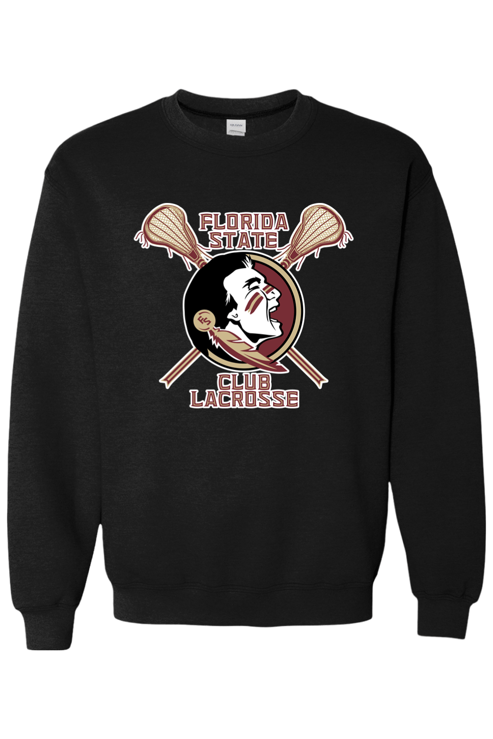FSU Club Lacrosse Adult Heavyweight Sweatshirt Signature Lacrosse