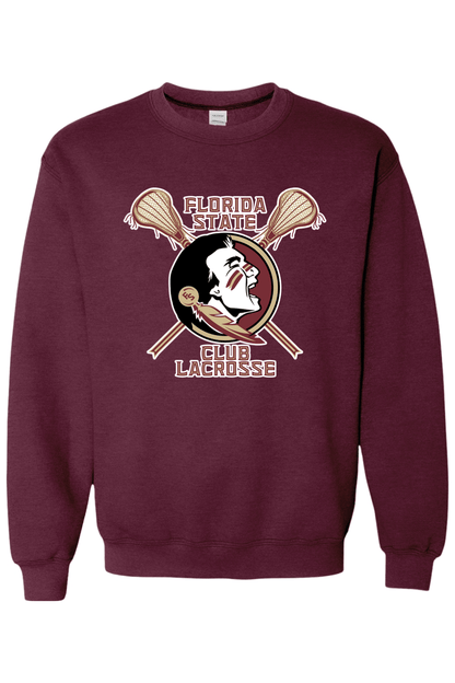 FSU Club Lacrosse Adult Heavyweight Sweatshirt Signature Lacrosse