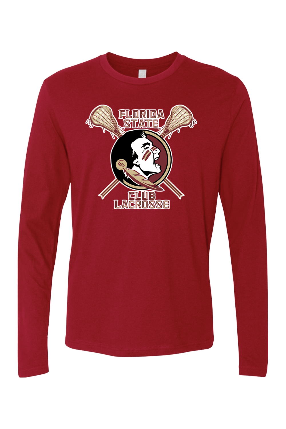 FSU Club Lacrosse Adult Long Sleeve T-Shirt Signature Lacrosse
