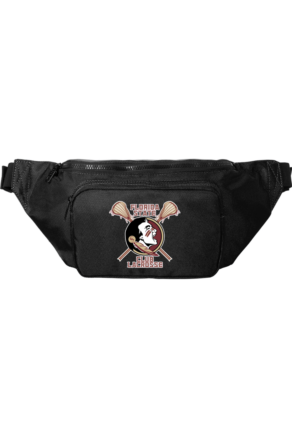 FSU Club Lacrosse Large Crossbody Hip Pack Signature Lacrosse