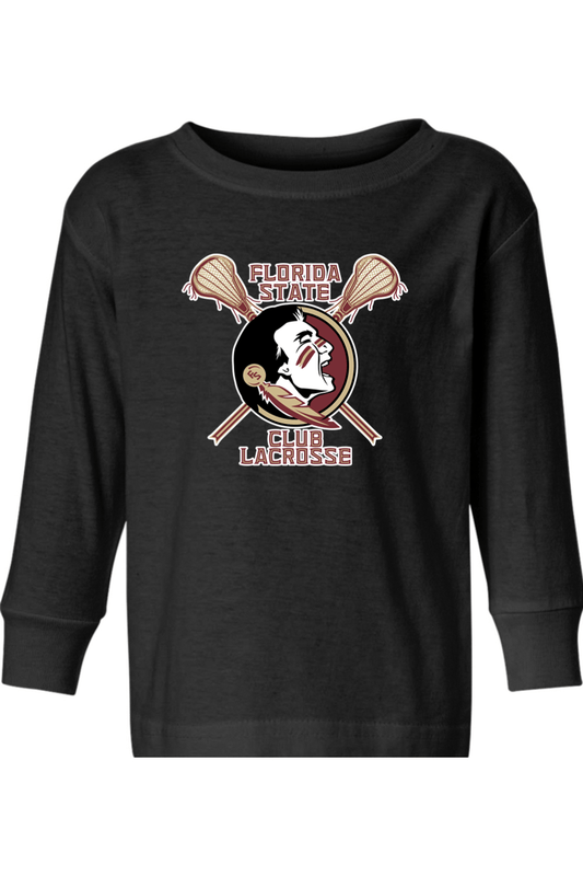 FSU Club Lacrosse Toddler Long Sleeve T-Shirt Signature Lacrosse