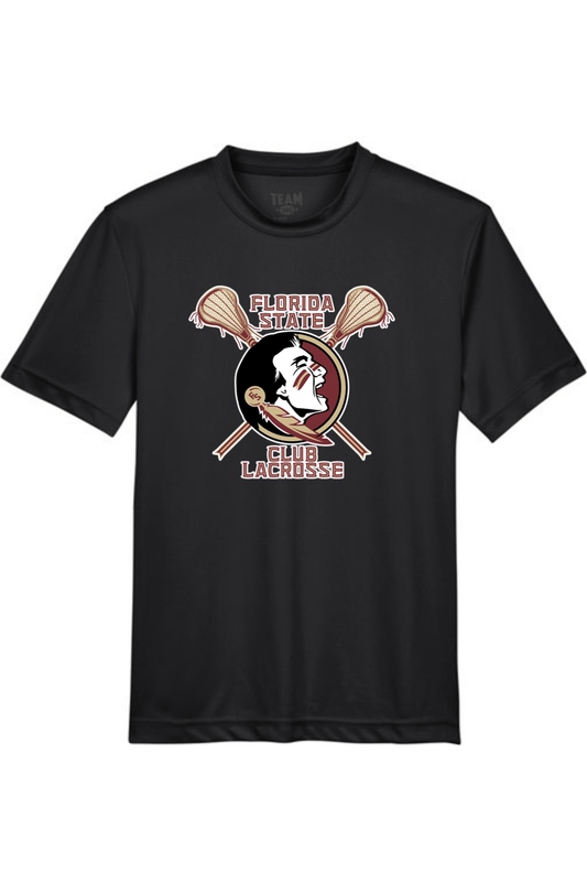 FSU Club Lacrosse Youth Athletic T-Shirt Signature Lacrosse