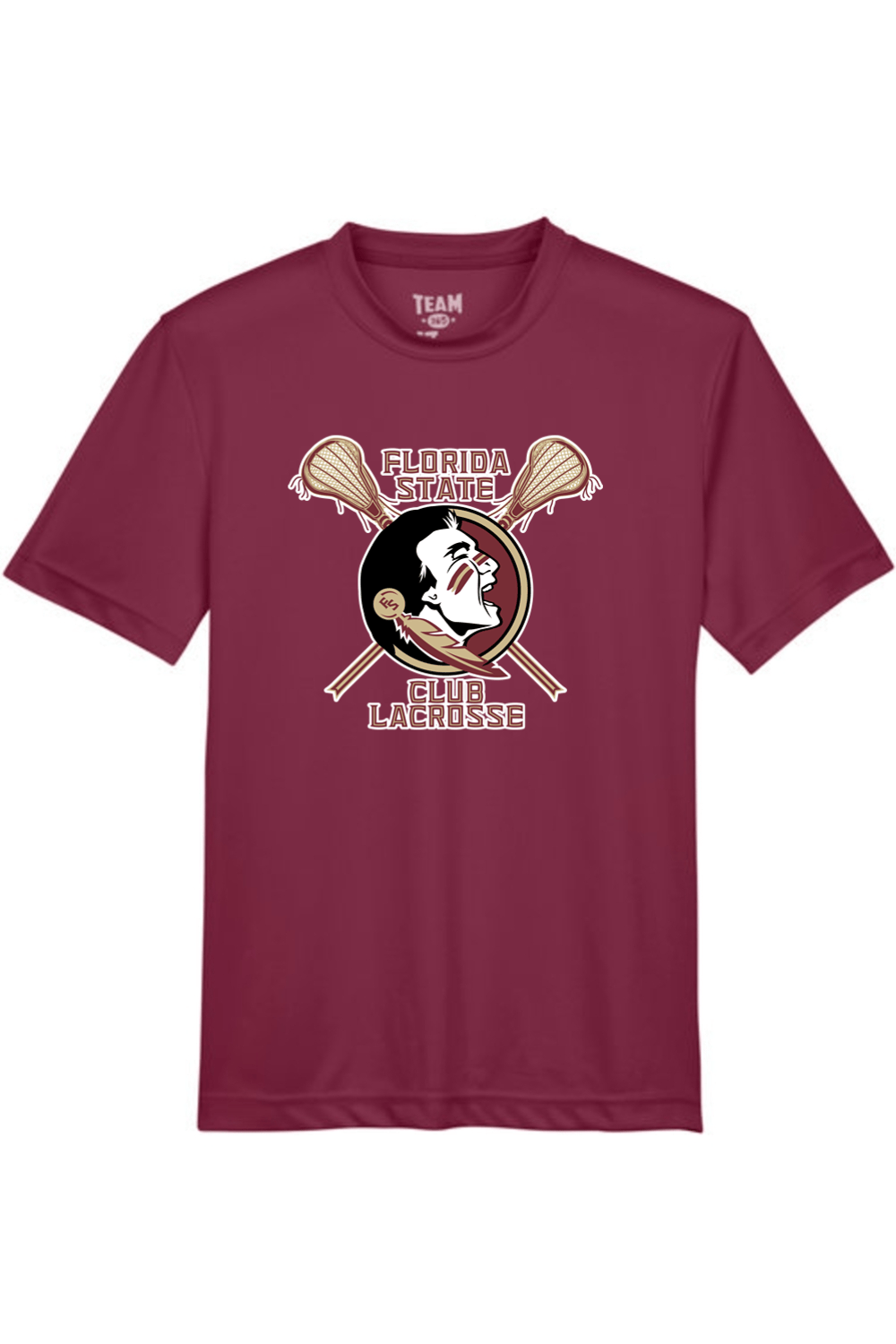FSU Club Lacrosse Youth Athletic T-Shirt Signature Lacrosse