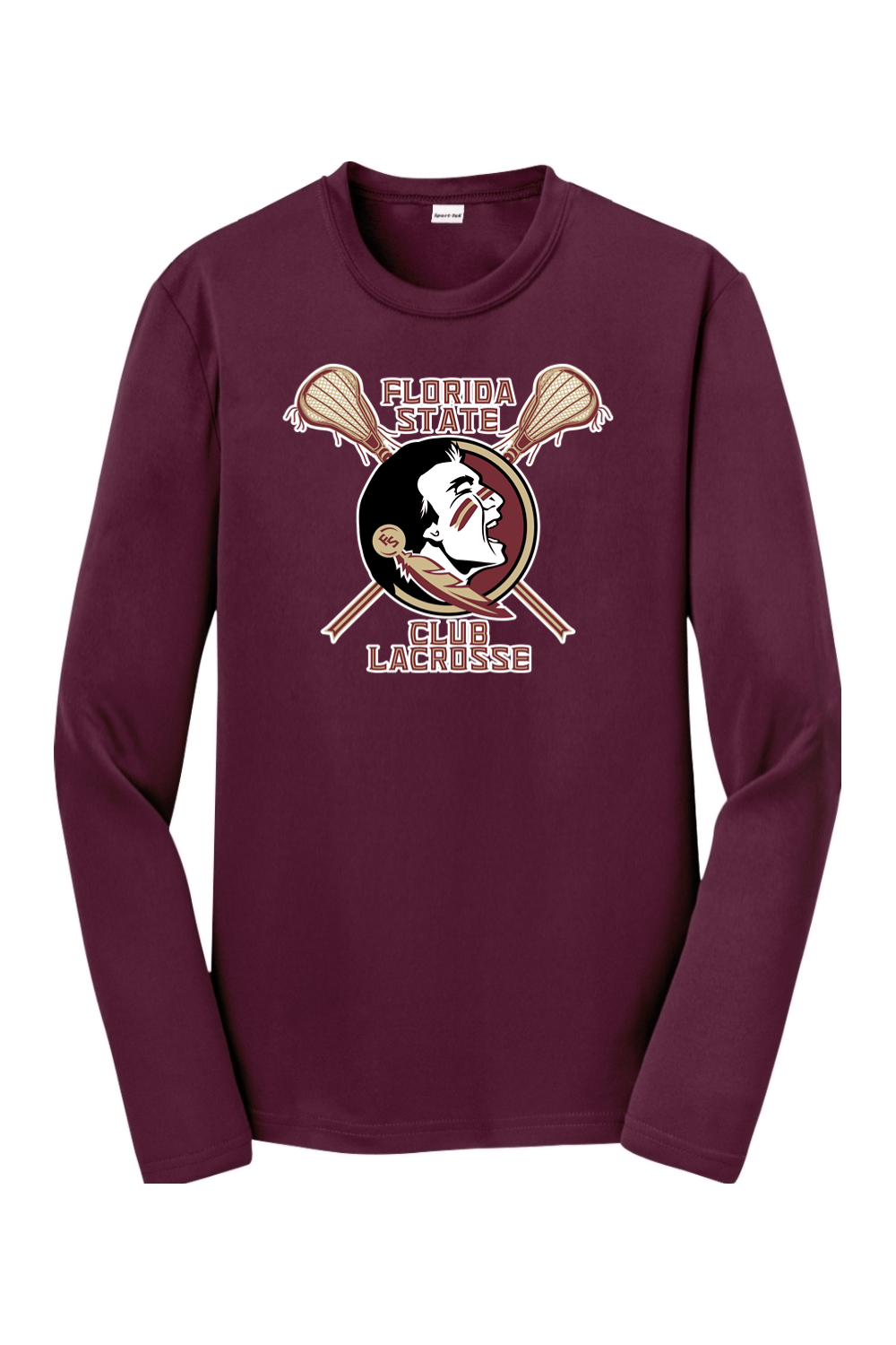FSU Club Lacrosse Youth Long Sleeve T-Shirt Signature Lacrosse