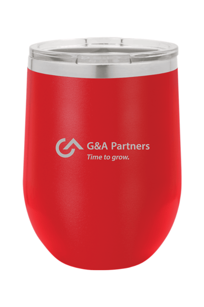 G&A Partners 12oz Wine Tumbler Signature Lacrosse