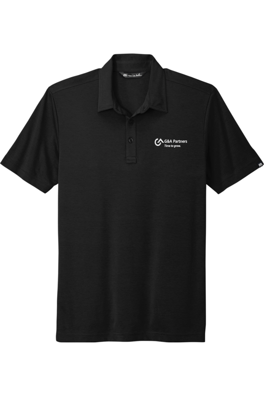 G&A Partners Men's Embroidered Travis Mathew Oceanside Solid Polo Signature Lacrosse