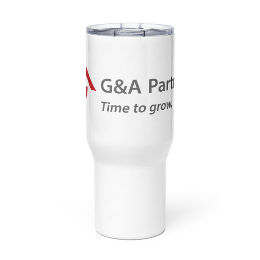 G&A Partners Travel Mug with a Handle Signature Lacrosse