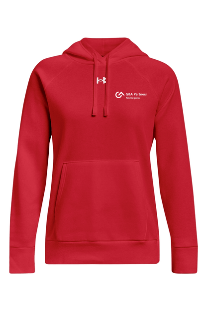 G&A Partners Women's Under Armour Ladies' Rival Fleece Hooded Sweatshirt Signature Lacrosse