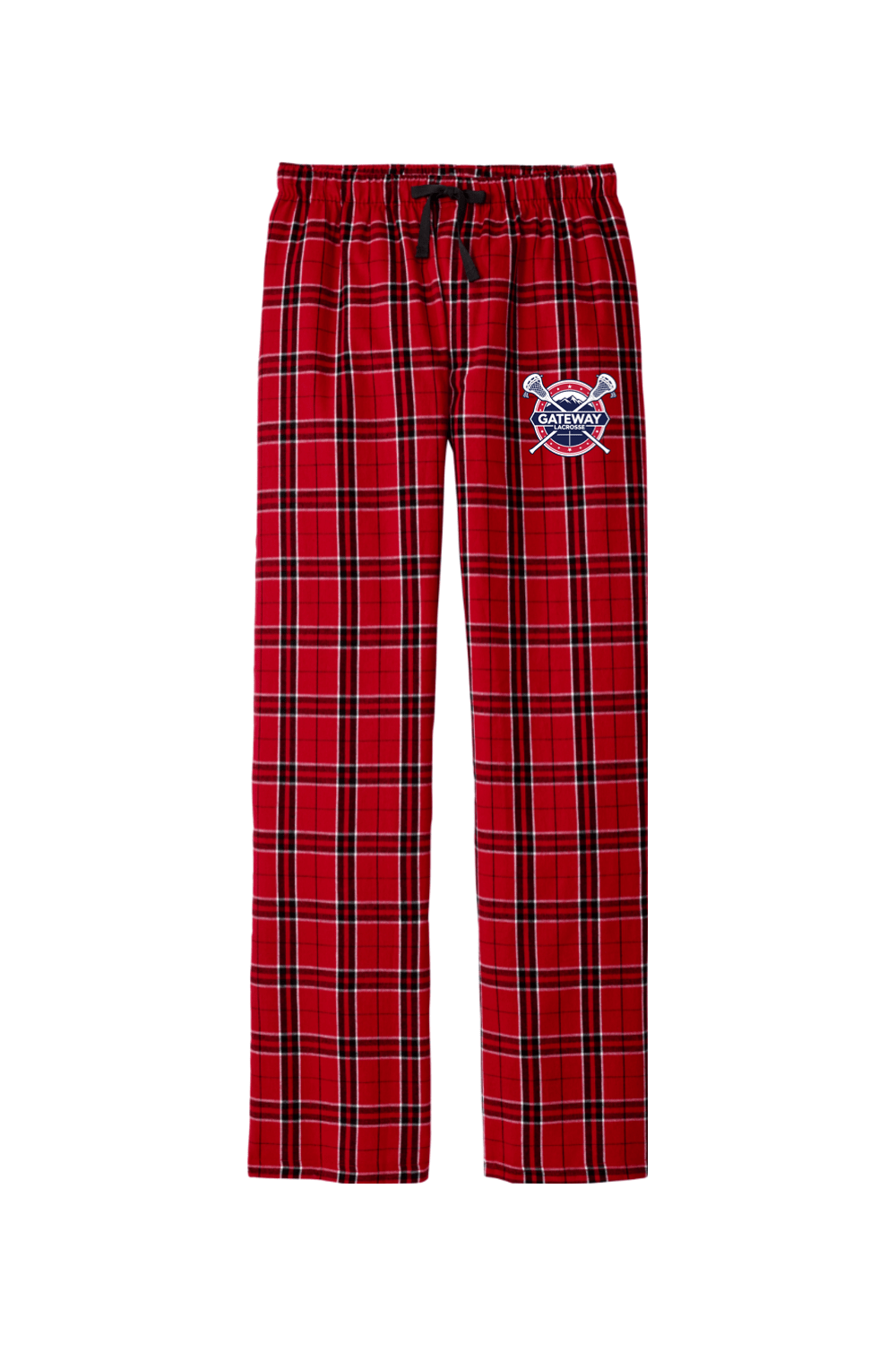Gateway Lacrosse Adult Men's Flannel Plaid Pants Signature Lacrosse