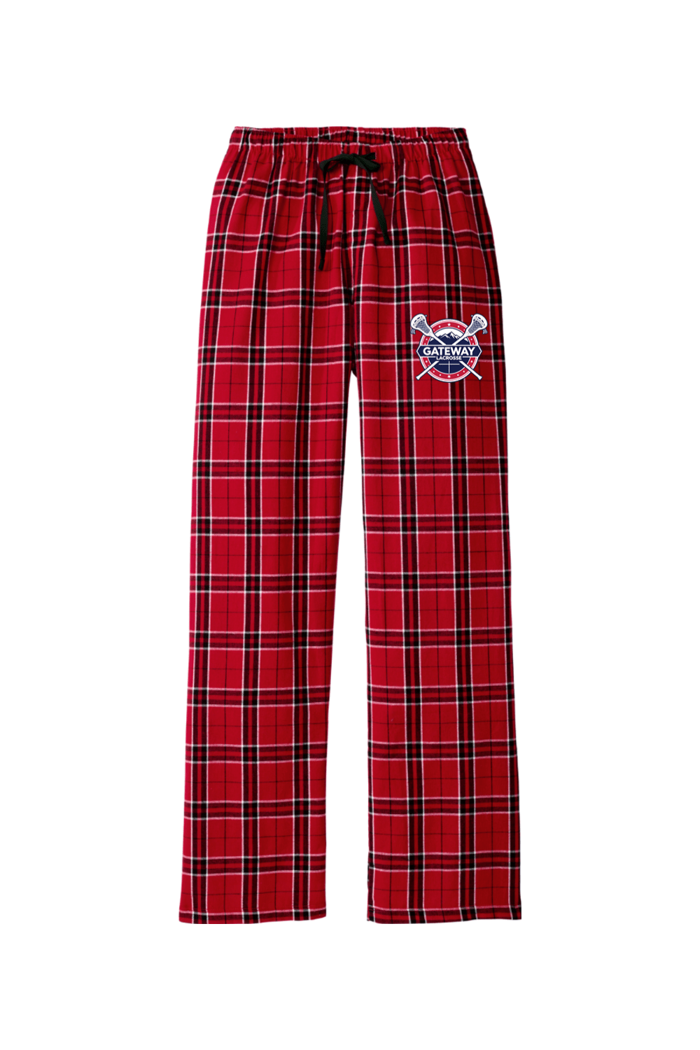 Gateway Lacrosse Adult Women's Flannel Plaid Pants Signature Lacrosse