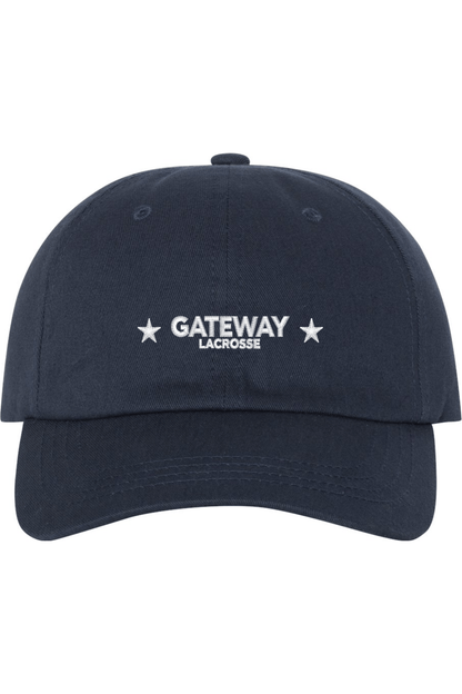 Gateway Lacrosse Embroidered Dad Hat Signature Lacrosse